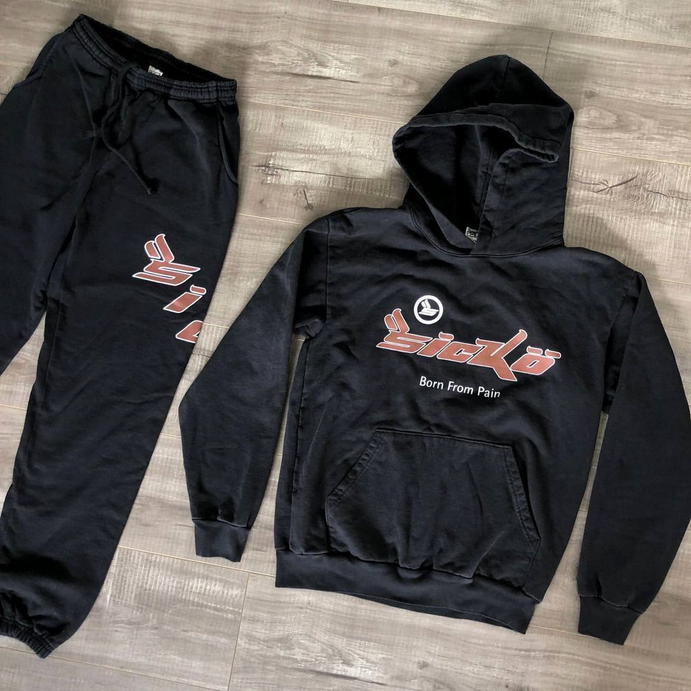 Sicko Born From Pain Hoodie Pant Set